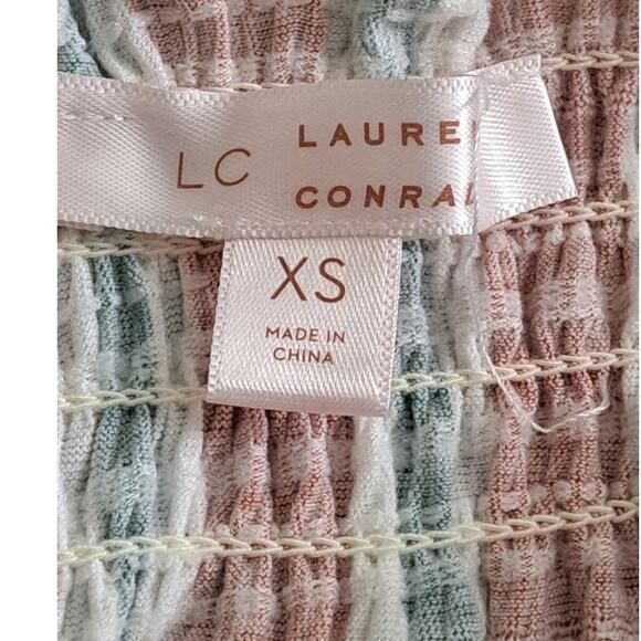 2 For $5 Sale NWOT Lauren Conrad Striped Tank Top Size XS - Picture 7 of 8